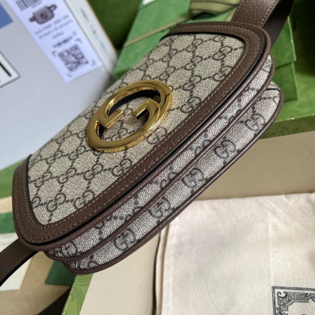 Gvc*1 Blondie Belt Bag Gg Svp*me Beige Ebony 703807 K9Gsg 8358